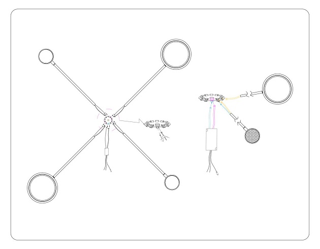 Потолочная светодиодная люстра Ambrella light Comfort LineTech FL51631 Фото № 5