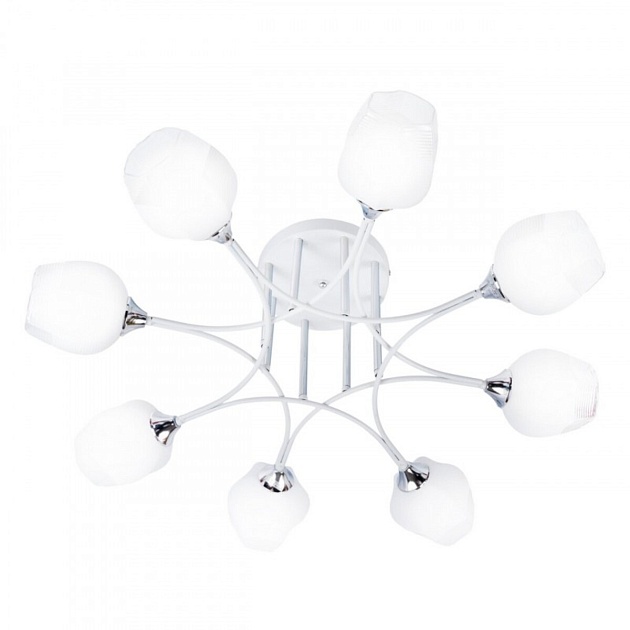 Потолочная люстра IMEX MD.4881-8-S WH+CH Фото № 2