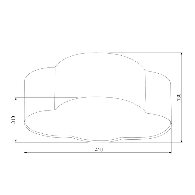 Потолочный светильник TK Lighting 4230 Cloud фото 3