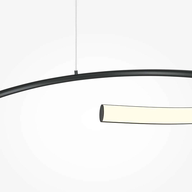 Подвесной светодиодный светильник Maytoni Curve MOD242PL-L33BK Фото № 4