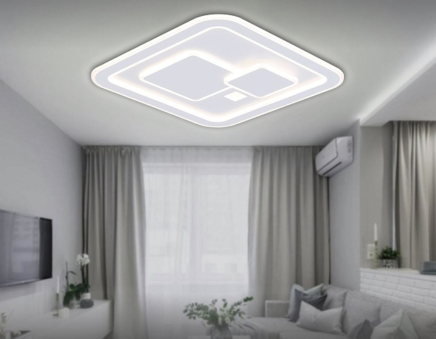 Потолочный светодиодный светильник Ambrella light Acrylica Disk FA7712 изображение 8 Потолочный светодиодный светильник Ambrella light Acrylica Disk FA7712 Фото № 8
