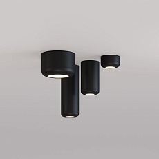 Потолочный светодиодный светильник Elektrostandard Onde 25044/LED 10W 4000K черный a064194 2