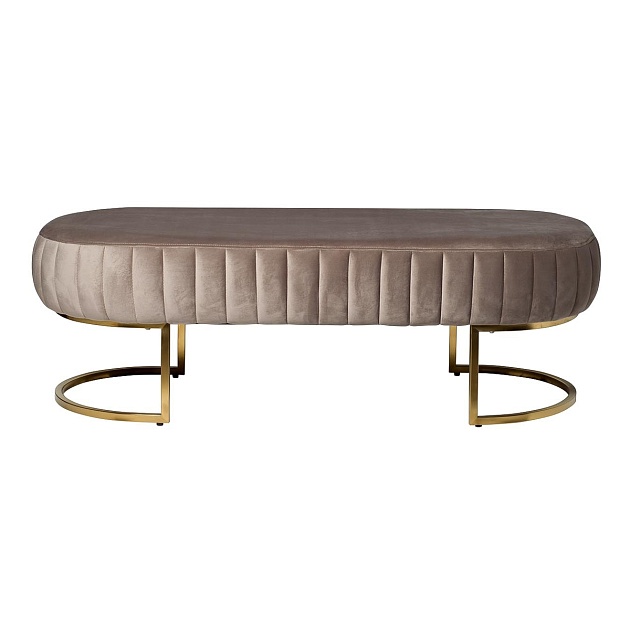 Банкетка Garda Decor N-BH2009 BG BR Фото № 1