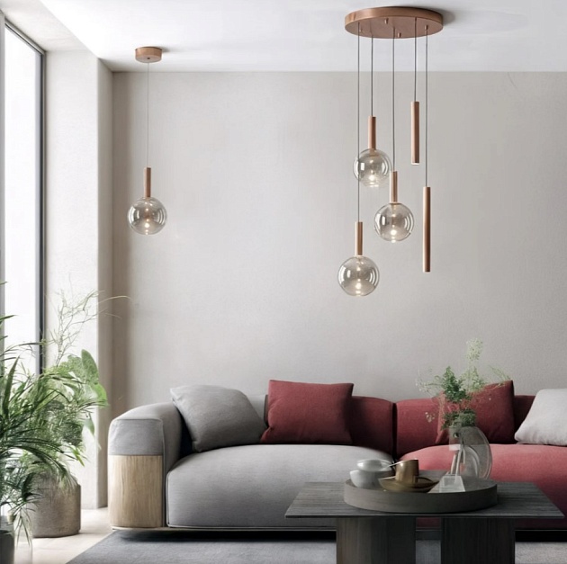 Подвесной светильник DENKIRS BUBBLES DK6531-CO Фото № 2