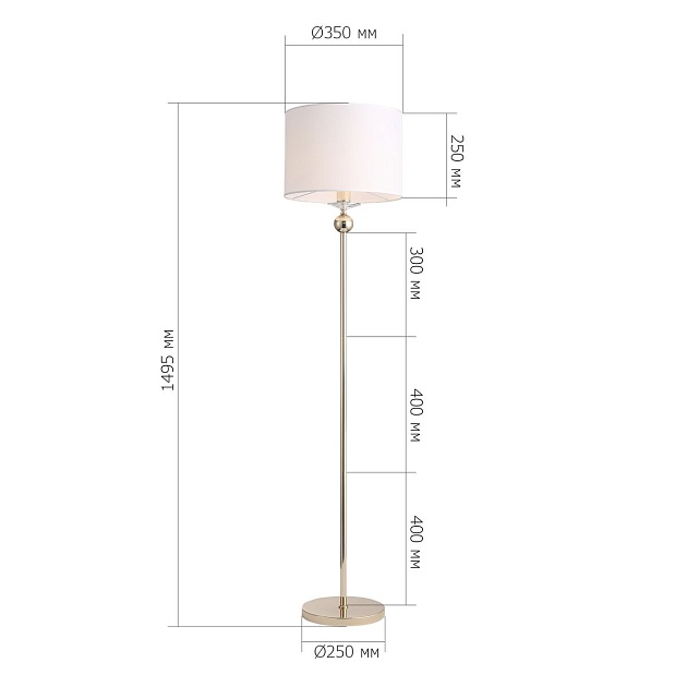 Торшер ST Luce Elegance SL1405.205.01 изображение 2 Торшер ST Luce Elegance SL1405.205.01 Фото № 2