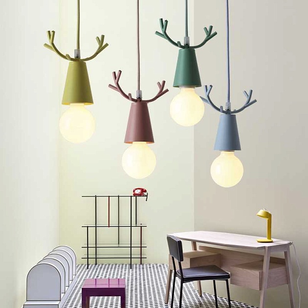 Подвесной светильник Imperium Loft Deer One 178111-26 изображение 5 Подвесной светильник Imperium Loft Deer One 178111-26 Фото № 5