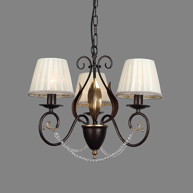 Подвесная люстра Lumien Hall Эми H17005/3LBGD Фото № 1