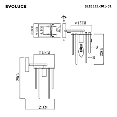 Бра Evoluce Lynden SLE1122-301-01 1