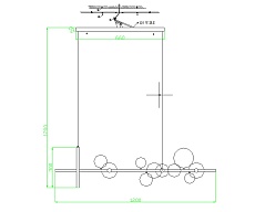 Подвесная люстра Kink Light Иона 09408-10,19 4