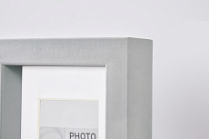 Фоторамка Innova PI09928 Ф/рамка 20*25cm Block frame под фото 15*20 см, серый, МДФ (4/300) Б0046307 1