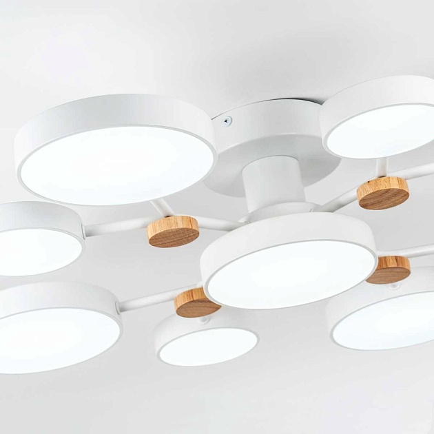 Потолочный cветильник LED4U L3201-780 WT Фото № 2