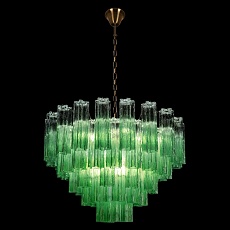Подвесная люстра Loft IT Murano 10580/800 Clear green 5