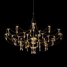 Подвесная люстра Loft IT Mira 10589/900 Gold Asfour 3