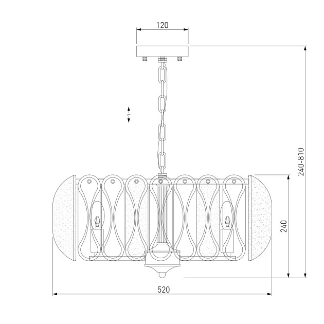 Подвесная люстра Bogates Callas 365/6 изображение 2 Подвесная люстра Bogates Callas 365/6 Фото № 2