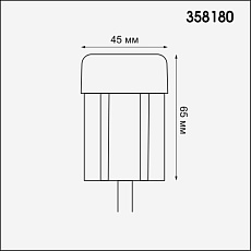 Ландшафтный модуль Novotech Street Nokta 358180 2