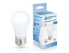 Лампа светодиодная Шар G45 13W 6400K Ambrella light Bulding 451306 2