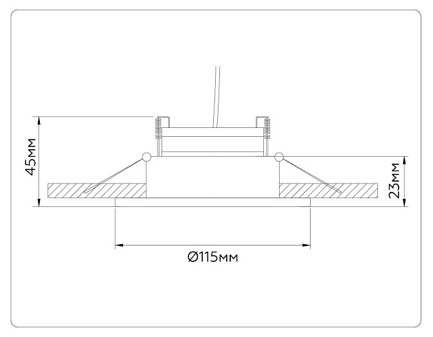 Встраиваемый светильник Ambrella light TECHNO SPOT TN51912 изображение 2 Встраиваемый светильник Ambrella light TECHNO SPOT TN51912 Фото № 2
