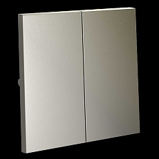 Клавиши для выключателя/переключателя двухклавишного S70 (шелк) Voltum VLS000304