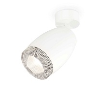 Комплект накладного светильника Ambrella light Techno Spot XM1122002 SWH/CL белый песок/прозрачный (A2202, C1122, N7191)