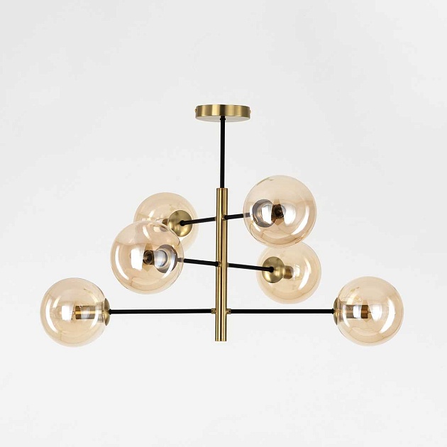 Люстра Citilux Лорен бронза CL146263 изображение 6 Люстра Citilux Лорен бронза CL146263 Фото № 6