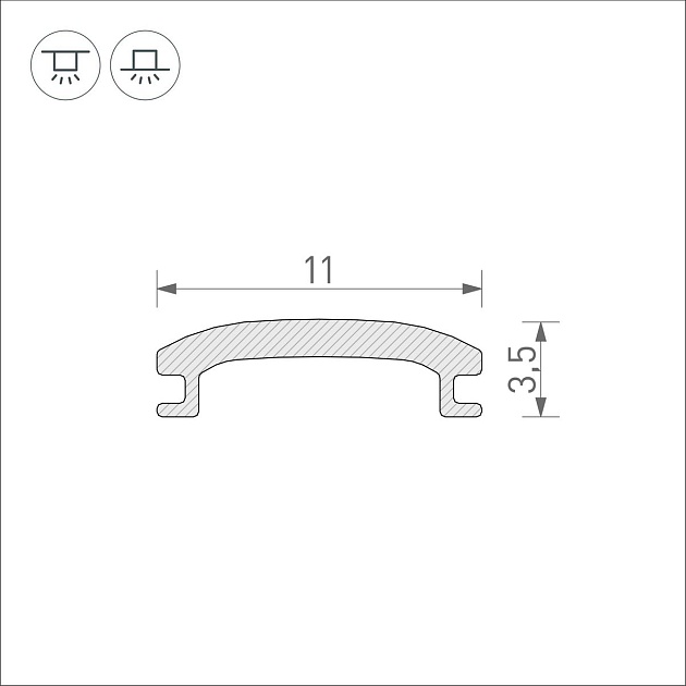 Рассеиватель Arlight Stretch-Shadow-100M Opal-PVC 046369 изображение 2 Рассеиватель Arlight Stretch-Shadow-100M Opal-PVC 046369 Фото № 2