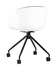 Офисное кресло Stool Group LIBRA пластик белый экокожа SL-7040ZB 4