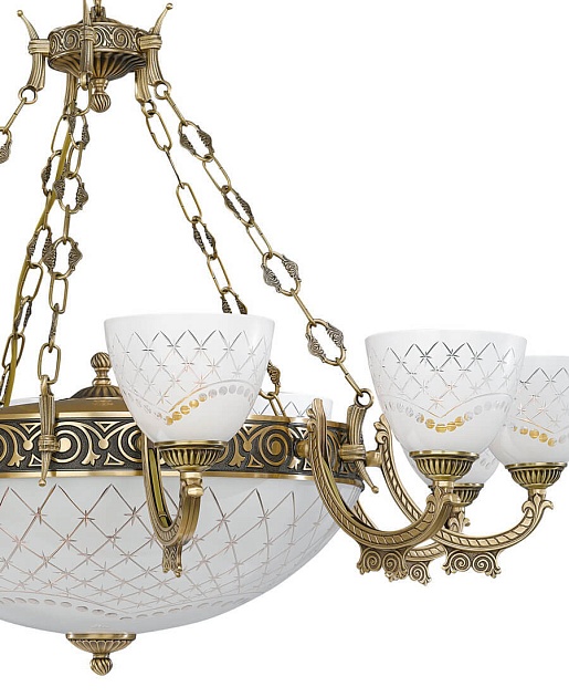 Подвесная люстра Reccagni Angelo L 7052/10+4 изображение 2 Подвесная люстра Reccagni Angelo L 7052/10+4 Фото № 2