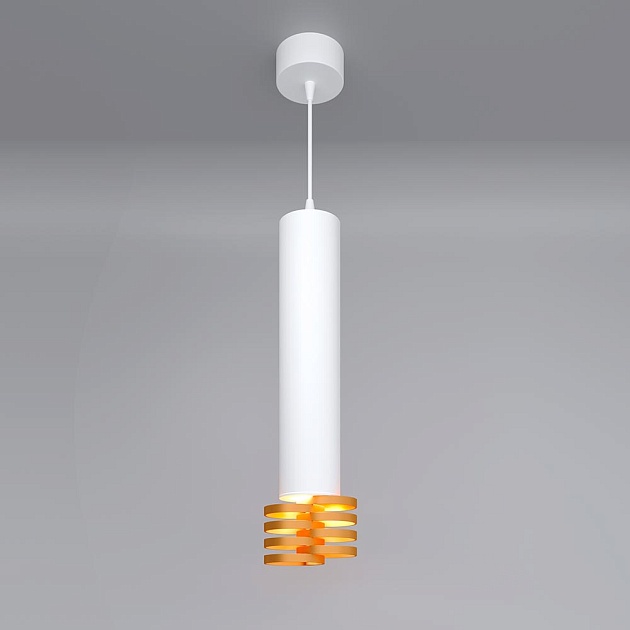 Подвесной светильник Elektrostandard DLN103 GU10 белый/золото a047751 фото 3