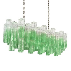 Подвесная люстра Loft IT Murano 10580/1000R Clear green 2