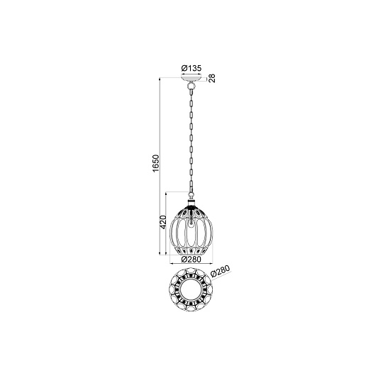 Подвесной светильник Vele Luce Helen VL4266P31 изображение 5 Подвесной светильник Vele Luce Helen VL4266P31 Фото № 5