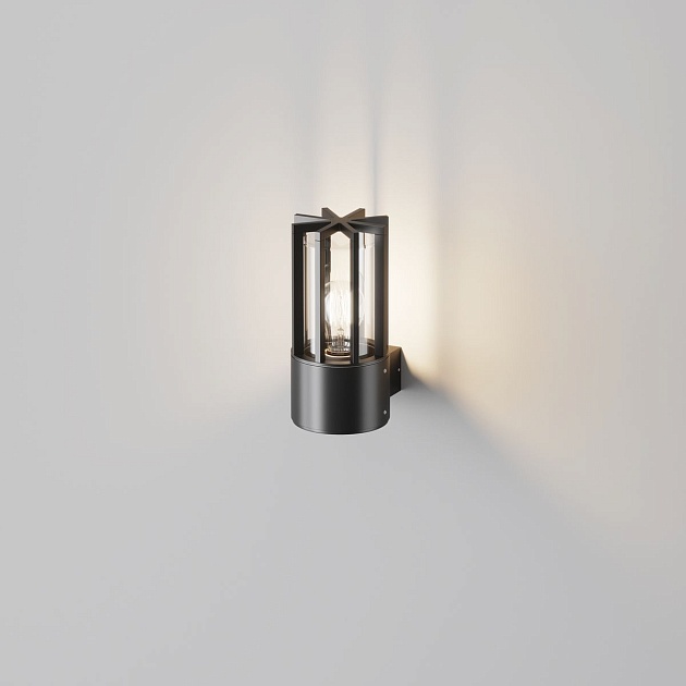 Уличный настенный светильник Maytoni Barrel O453WL-01GF Фото № 7