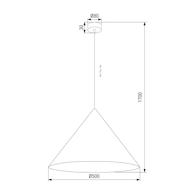 Подвесной светильник TK Lighting 10010 Cono изображение 2 Подвесной светильник TK Lighting 10010 Cono Фото № 2