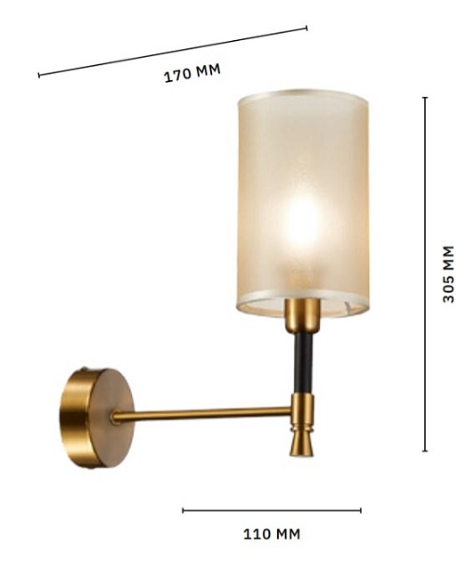 Бра Evoluce Granze SLE300301-01 Фото № 2
