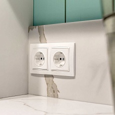 Рамка на 2 поста Werkel Snabb basic белый W0022001 4690389161346 2