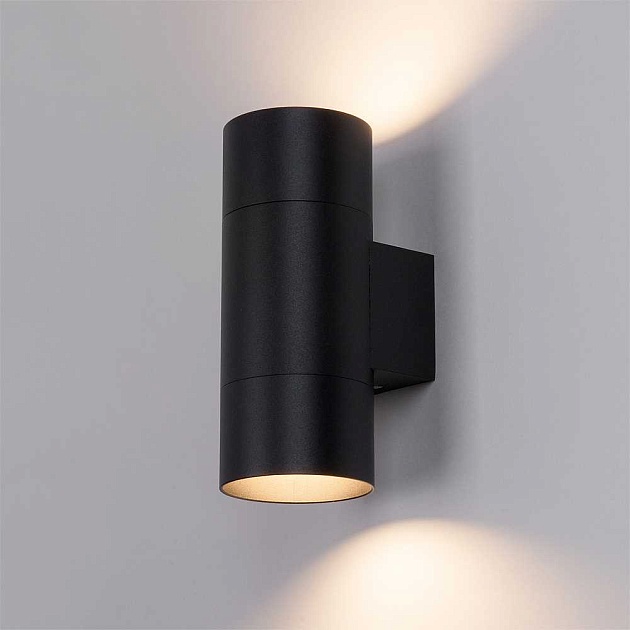 Фасадный светильник General GWL-2GX53-M-IP65 BLACK Фото № 1