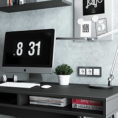 Розетка с заземлением Werkel белый матовый W1171061 4690389184703 4