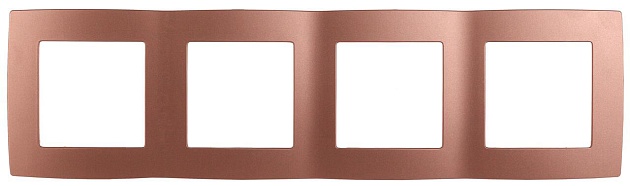 Рамка 4-постовая ЭРА 12 12-5004-14 Б0019380 Фото № 1