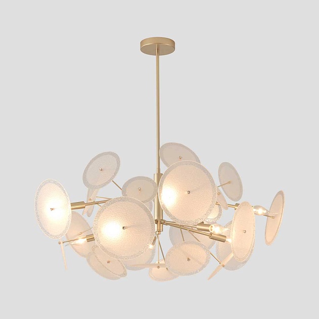Люстра Crystal Lux DANDELION SP10 GOLD Фото № 3