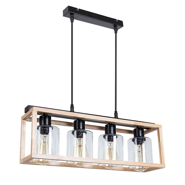 Подвесная люстра Arte Lamp Dublin A7025SP-4BK Фото № 1