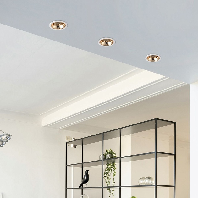 Встраиваемый светильник Crystal Lux CLT 081C WH-GO изображение 6 Встраиваемый светильник Crystal Lux CLT 081C WH-GO Фото № 6