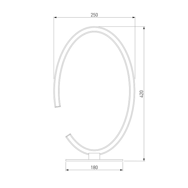 Настольная лампа Eurosvet 80414/1 сатин-никель изображение 2 Настольная лампа Eurosvet 80414/1 сатин-никель Фото № 2