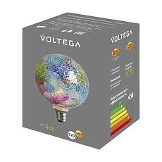Лампа светодиодная филаментная Voltega 271 E27 4W 3000K 8573 4