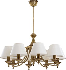 Подвесной светильник KUTEK San Marino Abażur SAN-ZW-8(P/A)CR