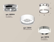 Комплект накладного светильника Ambrella light Techno Spot XS (N8904, C8101, N8118) XS8101055 2