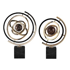Статуэтка настольная  ArtHomeDecor SATURN 4171 S BLACK & GOLD 1