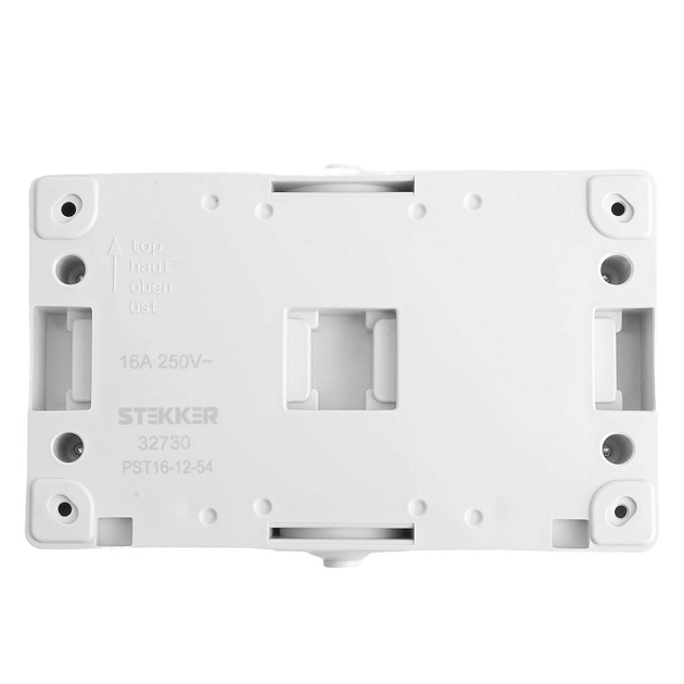 Розетка 2-местная с крышкой Stekker Велена PST16-22-54 49730 Фото № 4