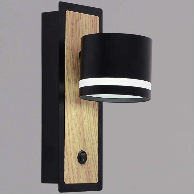 Бра Reluce 22540-0.2-01 BK+WOOD изображение 1 Бра Reluce 22540-0.2-01 BK+WOOD Фото № 1