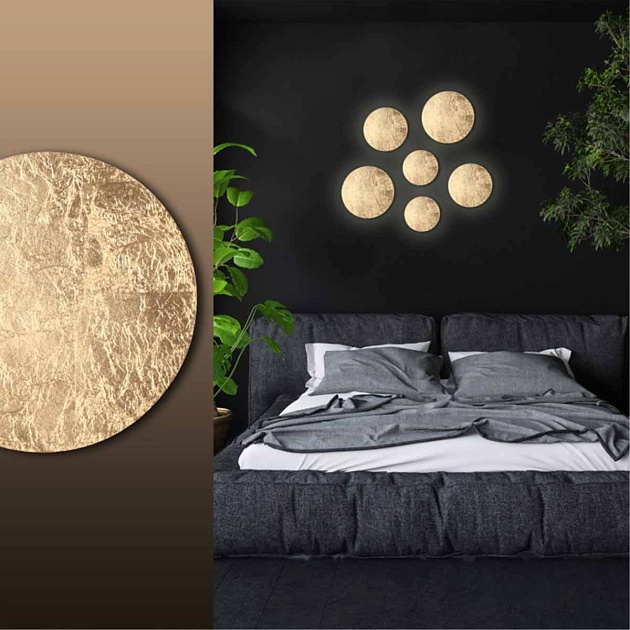 Настенный светодиодный светильник Odeon Light Hightech Solario 3561/9WL Фото № 3