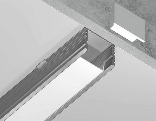 Профиль с рассеивателем Ambrella Illumination GP1750AL Фото № 3