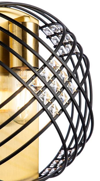 Настенный светильник Indigo Fresco 10001/1W Black V000105 Фото № 4